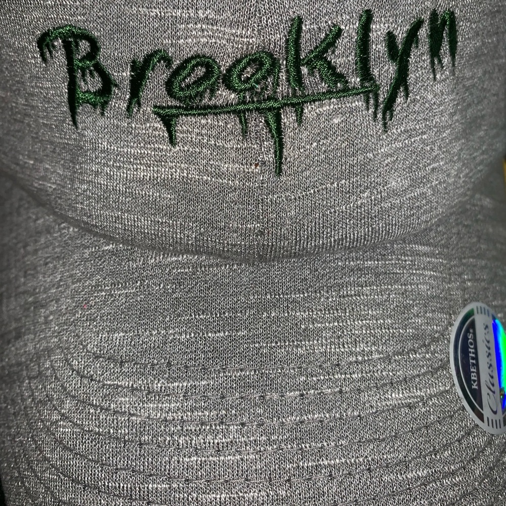 Heather Grey Soft Dad Cap (Slime) Drip Brooklyn